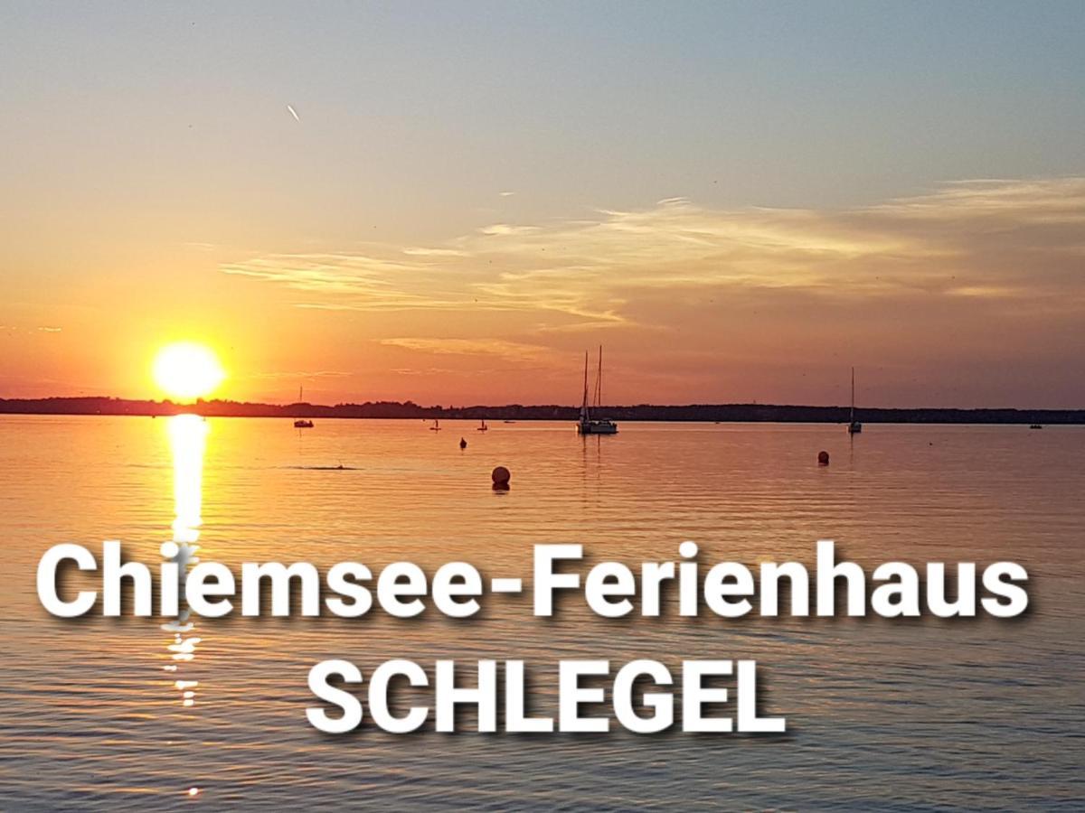 Chiemsee-Ferienhaus Schlegel Βίλα Breitbrunn am Chiemsee Εξωτερικό φωτογραφία