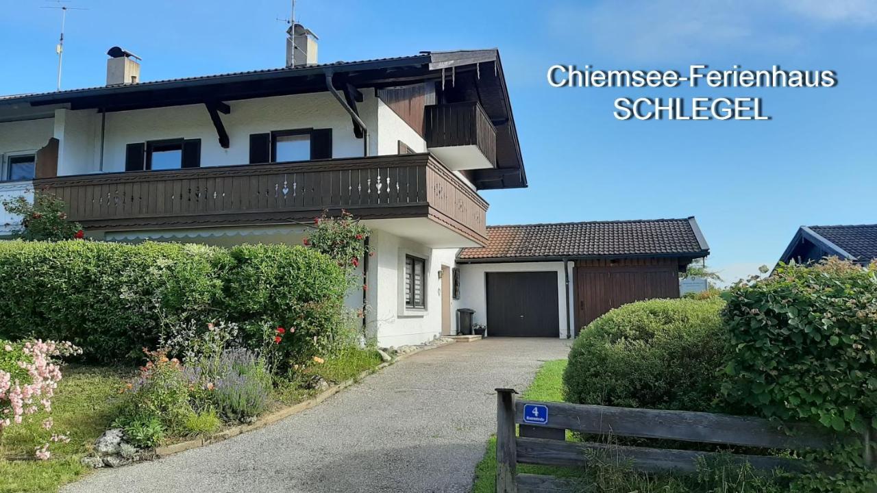 Chiemsee-Ferienhaus Schlegel Βίλα Breitbrunn am Chiemsee Εξωτερικό φωτογραφία